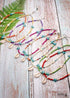 Boho Necklace, Hippie Blue Shell & Starfish